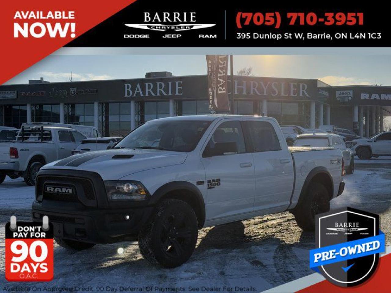 Used 2021 RAM 1500 Classic WARLOCK for sale in Barrie, ON