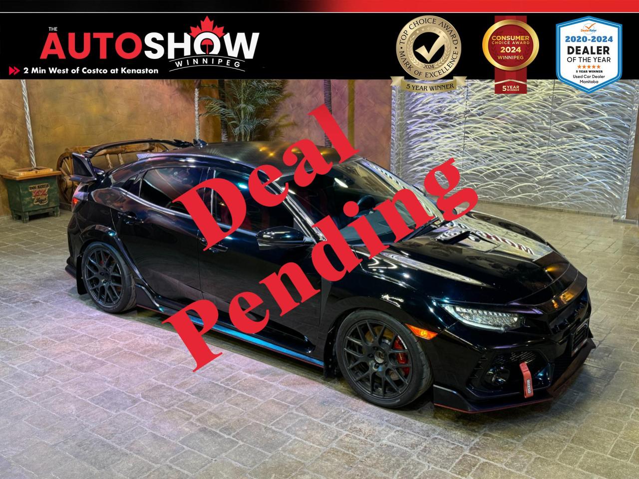 Used 2018 Honda Civic TYPE-R - TONS OF ADDITIONS - MUST SEE RARE FIND!! for sale in Winnipeg, MB