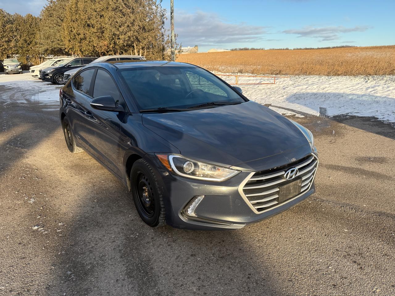 2017 Hyundai Elantra GLS original alloys with summer tires - Photo #2