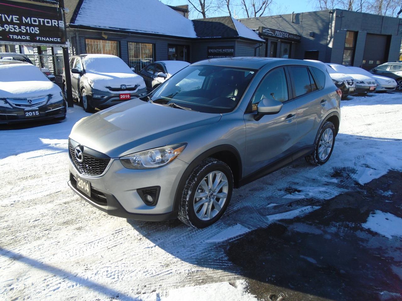 Used 2014 Mazda CX-5 GT/AWD/ LEATHER /ROOF / NAVI / REAR CAM / BSM / AC for sale in Scarborough, ON