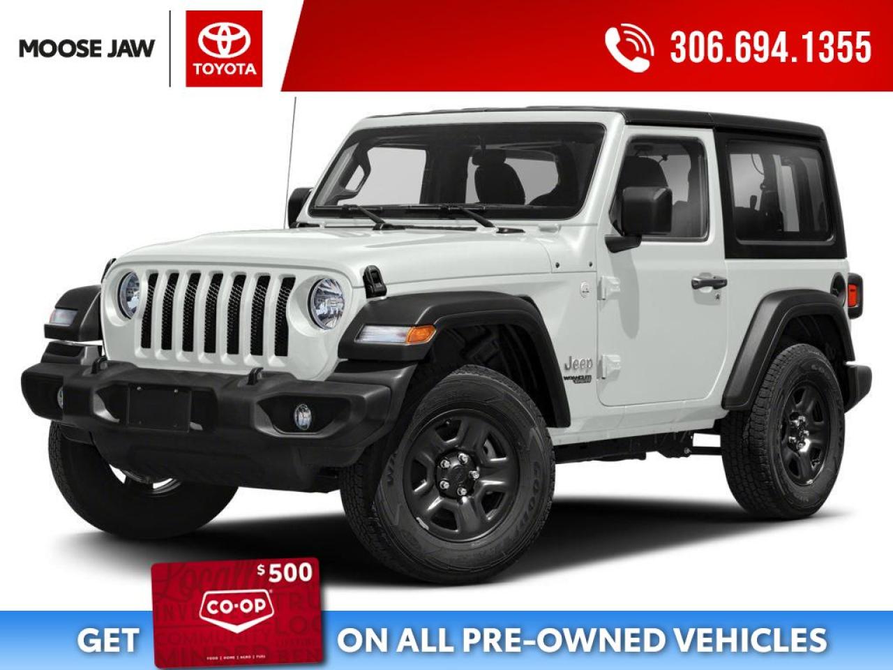 Used 2020 Jeep Wrangler SPORT for sale in Moose Jaw, SK