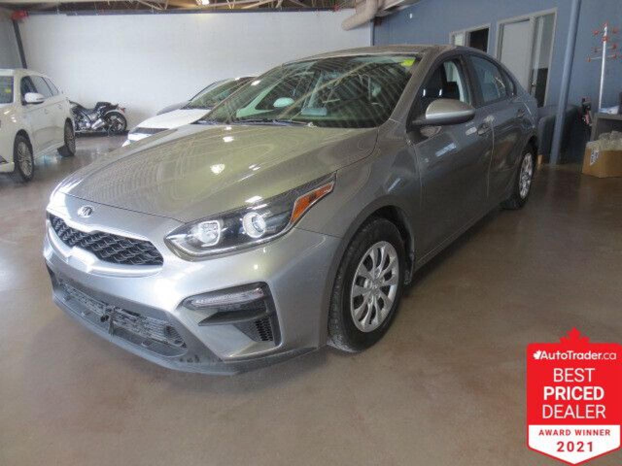 Used 2021 Kia Forte LX IVT - Low kms/Heated Seats/Camera/Bluetooth for sale in Winnipeg, MB