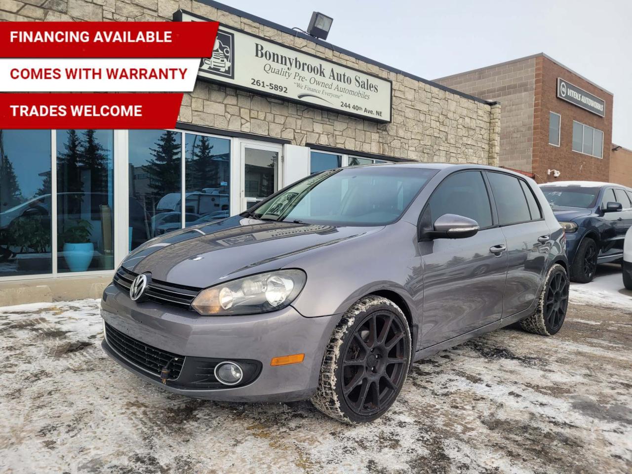 Used 2010 Volkswagen Golf HB Auto Comfortline|LEATHER|SUNROOF|BLUETOOTH for sale in Calgary, AB