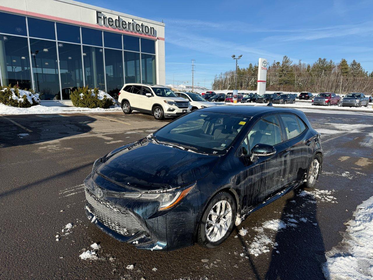 Used 2020 Toyota Corolla Hatchback for sale in Fredericton, NB