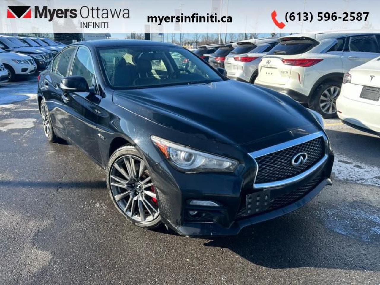 Used 2017 Infiniti Q50 3.0t Red Sport 400  - Navigation for sale in Ottawa, ON