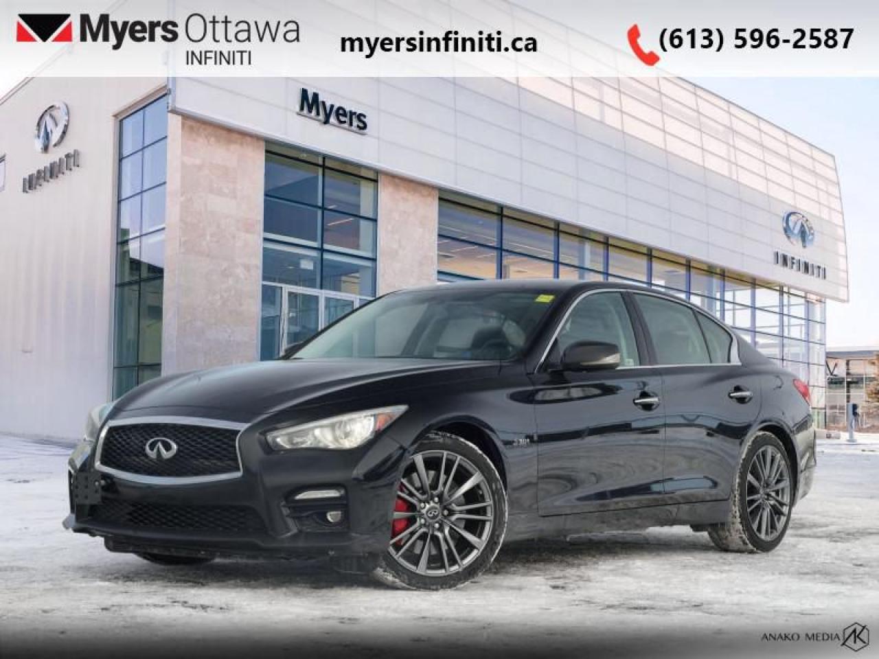 Used 2017 Infiniti Q50 3.0t Red Sport 400  - Navigation for sale in Ottawa, ON