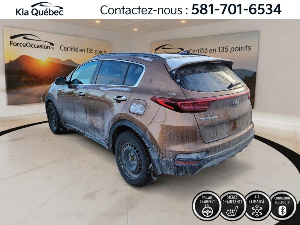 Used 2021 Kia Sportage EX Premium S *CAMÉRA *CUIR *CARPLAY *TOIT *BIZONE for sale in Québec, QC