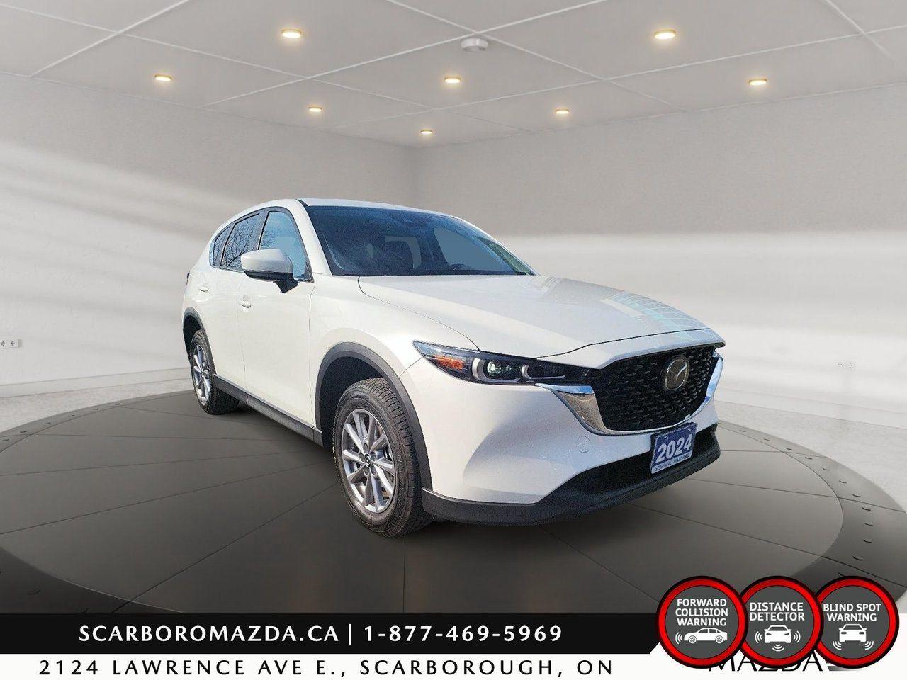 Used 2024 Mazda CX-5 AWD|LANE DEPARTURE|CLEAN CARFAX for sale in Scarborough, ON