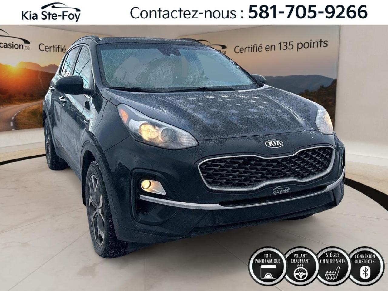 Used 2020 Kia Sportage EX* AWD* TOIT PANO* CARPLAY* VOLANT CHAUFFANT* for sale in Ste-Foy, QC