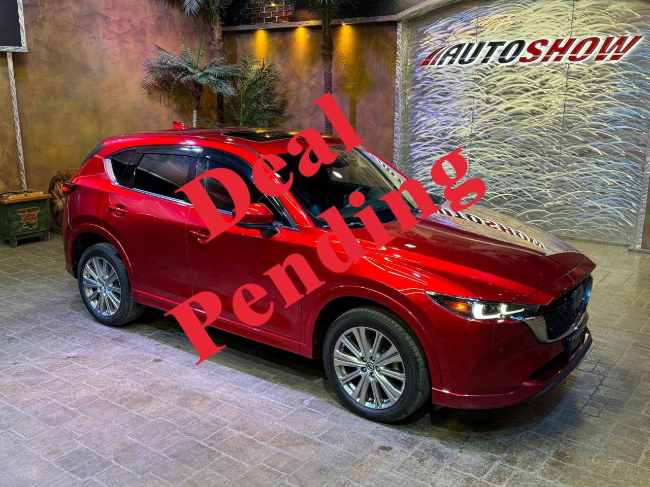 Used 2022 Mazda CX-5 SIGNATURE AWD - APPLE CARPLAY, HTD & VNTD LTHR, ROOF, HUD, PPF! for sale in Winnipeg, MB