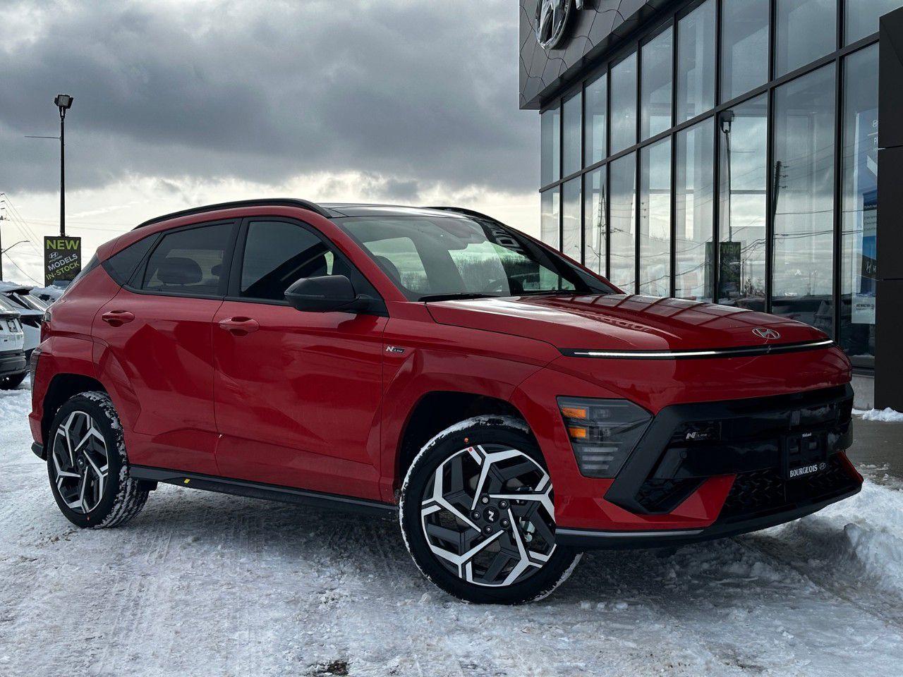 New 2025 Hyundai KONA 1.6T N Line AWD for sale in Midland, ON