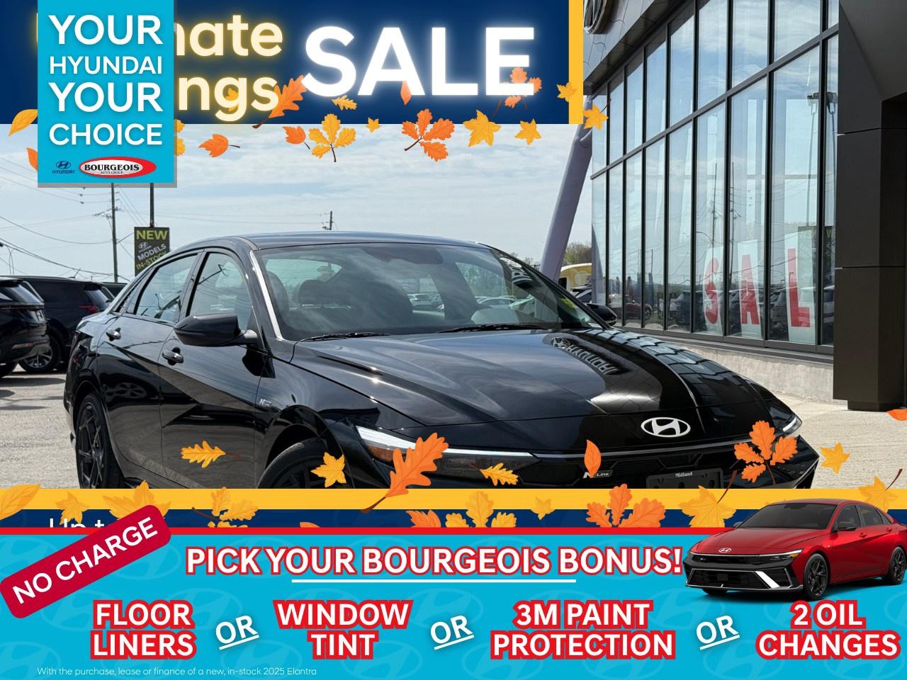 New 2025 Hyundai Elantra N Line Ultimate DCT for sale in Midland, ON