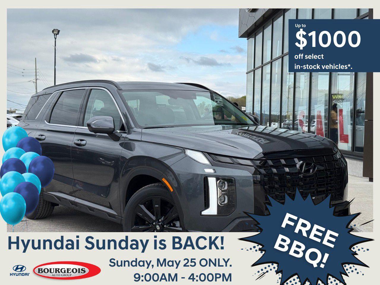 New 2025 Hyundai PALISADE Urban 8-Passenger AWD for sale in Midland, ON