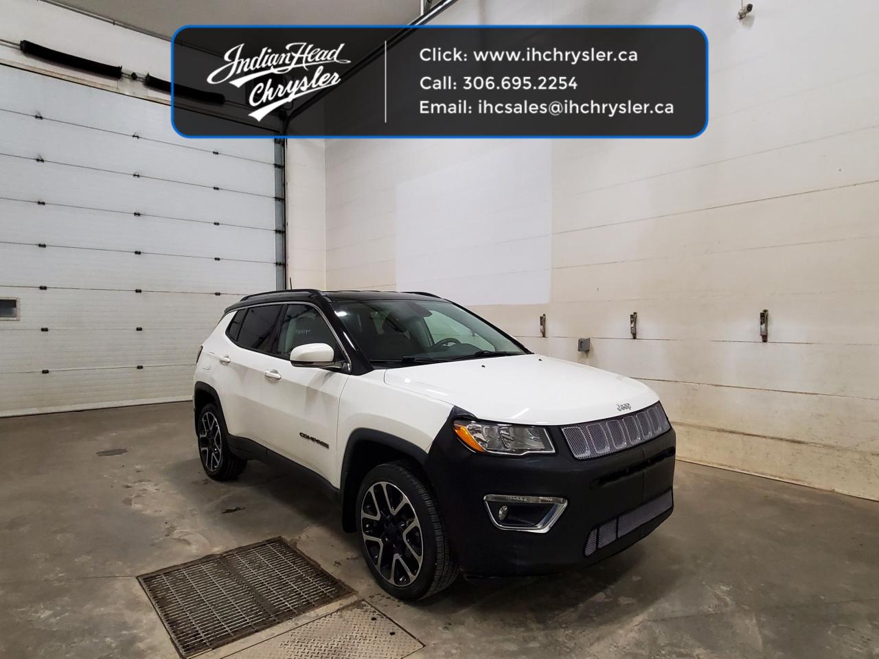 Used 2018 Jeep Compass LIMITED for sale in Indian Head, SK