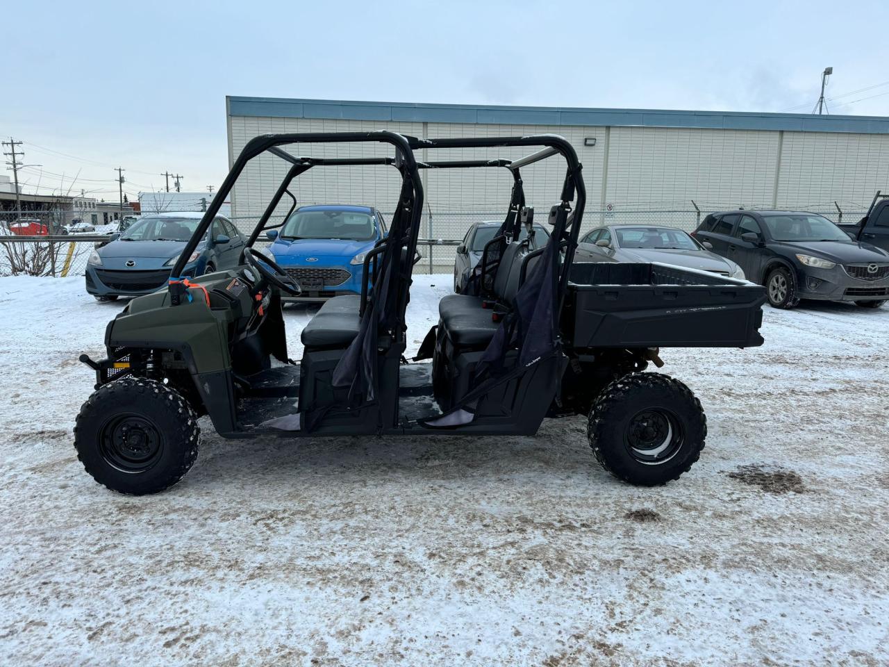 2024 Polaris Ranger 1000 Crew $118 B/W - Photo #2