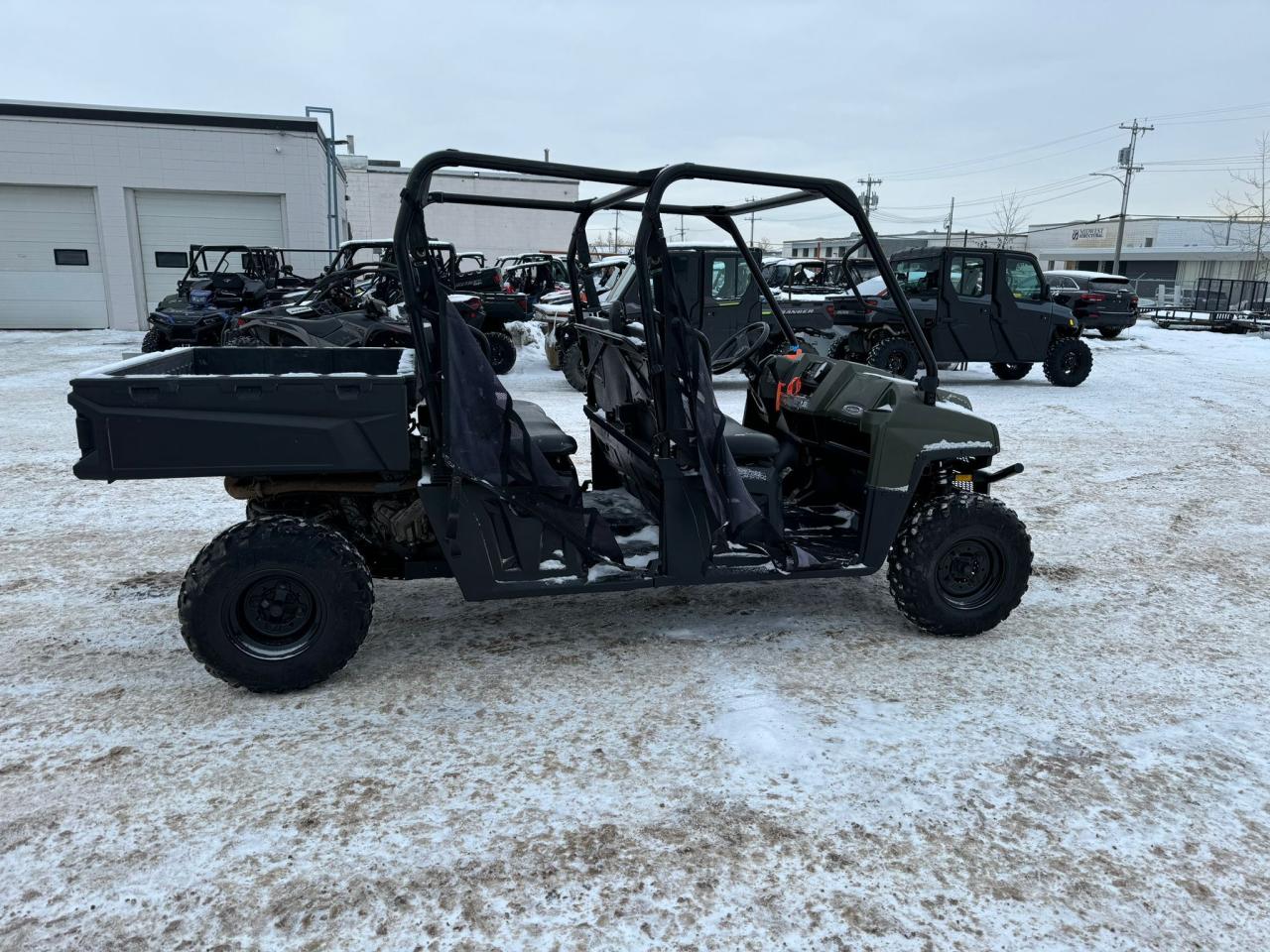 2024 Polaris Ranger 1000 Crew $118 B/W - Photo #4