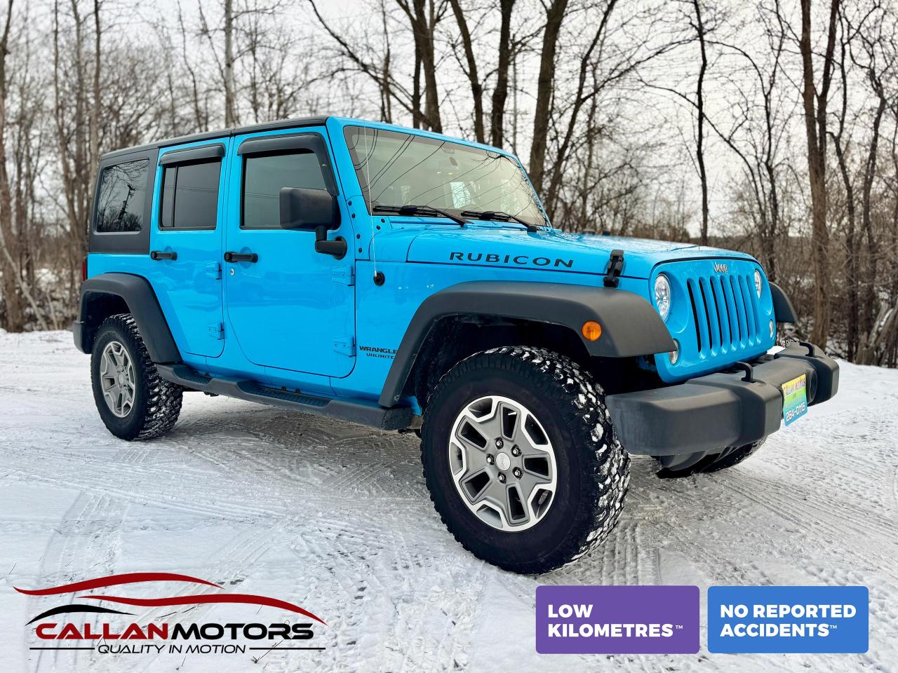 Used 2017 Jeep Wrangler Unlimited Rubicon 4WD Clean Carfax | Low Kms for sale in Perth, ON