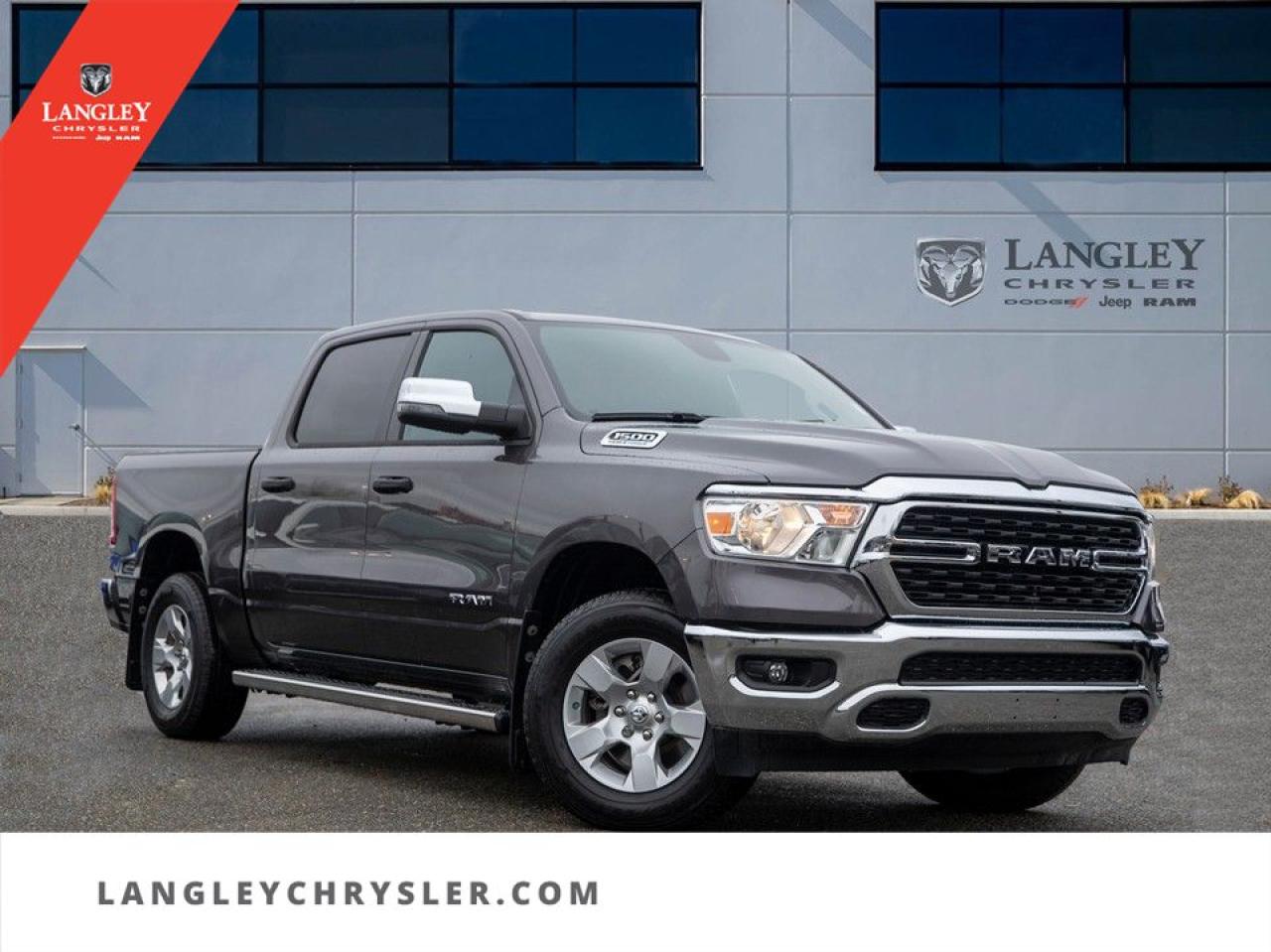 Revolutionize your driving experience with the 2024 RAM 1500 Big Horn, the epitome of power and sophistication in a pickup.

- Brand new condition  never driven
- Dark Grey exterior with Black interior
- 8-Speed Automatic Transmission
- Robust 5.7L 8-Cylinder Engine
- Equipped with Trailer hitch & Traction Control
- Advanced Safety: ABS Brakes, Dual Front and Side Airbags, Electronic Stability
- Comfort Features: Air Conditioning, Power Windows & Steering, Leather Steering Wheel
- Infotainment: AM/FM Radio, Steering Wheel Mounted Audio Controls
- Crew Cab with Spacious Interior
- Convenient Features: Auto-dimming Door Mirrors, Tachometer, Compass, Ignition Disable

Why settle for ordinary when you can command the road with unparalleled style and performance? This RAM 1500 Big Horn is not just a truck; its a statement of strength and luxury. Perfect for work and leisure, this pickup combines functionality with finesse, making every journey a delight.

Remember, at Langley Chrysler: Dont just love your car, love buying it! Embrace the future of driving with this exceptional RAM 1500 designed to exceed your expectationsDealer number: 5097, Doc fee: $968 Safety & Convince Warranty: $699 Finance Placement: $628

<p>*All prices are net of all manufacturer incentives and/or rebates and are subject to change by the manufacturer without notice. All prices plus applicable taxes, applicable environmental recovery charges, documentation of $599 and full tank of fuel surcharge of $76 if a full tank is chosen.<br />Other items available that are not included in the above price:<br />Tire & Rim Protection and Key fob insurance starting from $599<br />Service contracts (extended warranties) for up to 7 years and 200,000 kms starting from $599<br />Custom vehicle accessory packages, mudflaps and deflectors, tire and rim packages, lift kits, exhaust kits and tonneau covers, canopies and much more that can be added to your payment at time of purchase<br />Undercoating, rust modules, and full protection packages starting from $199<br />Flexible life, disability and critical illness insurances to protect portions of or the entire length of vehicle loan?im?im<br />Financing Fee of $500 when applicable<br />Prices shown are determined using the largest available rebates and incentives and may not qualify for special APR finance offers. See dealer for details. This is a limited time offer.</p>