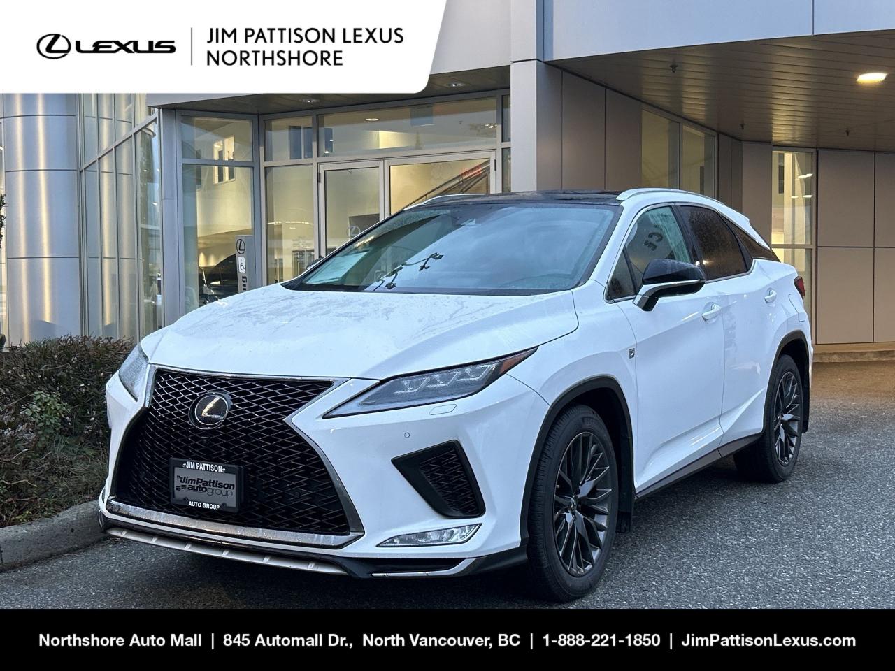 Used 2021 Lexus RX RX 450h AWD / F-Sport Series 3 / Hybrid Drive / On for sale in North Vancouver, BC