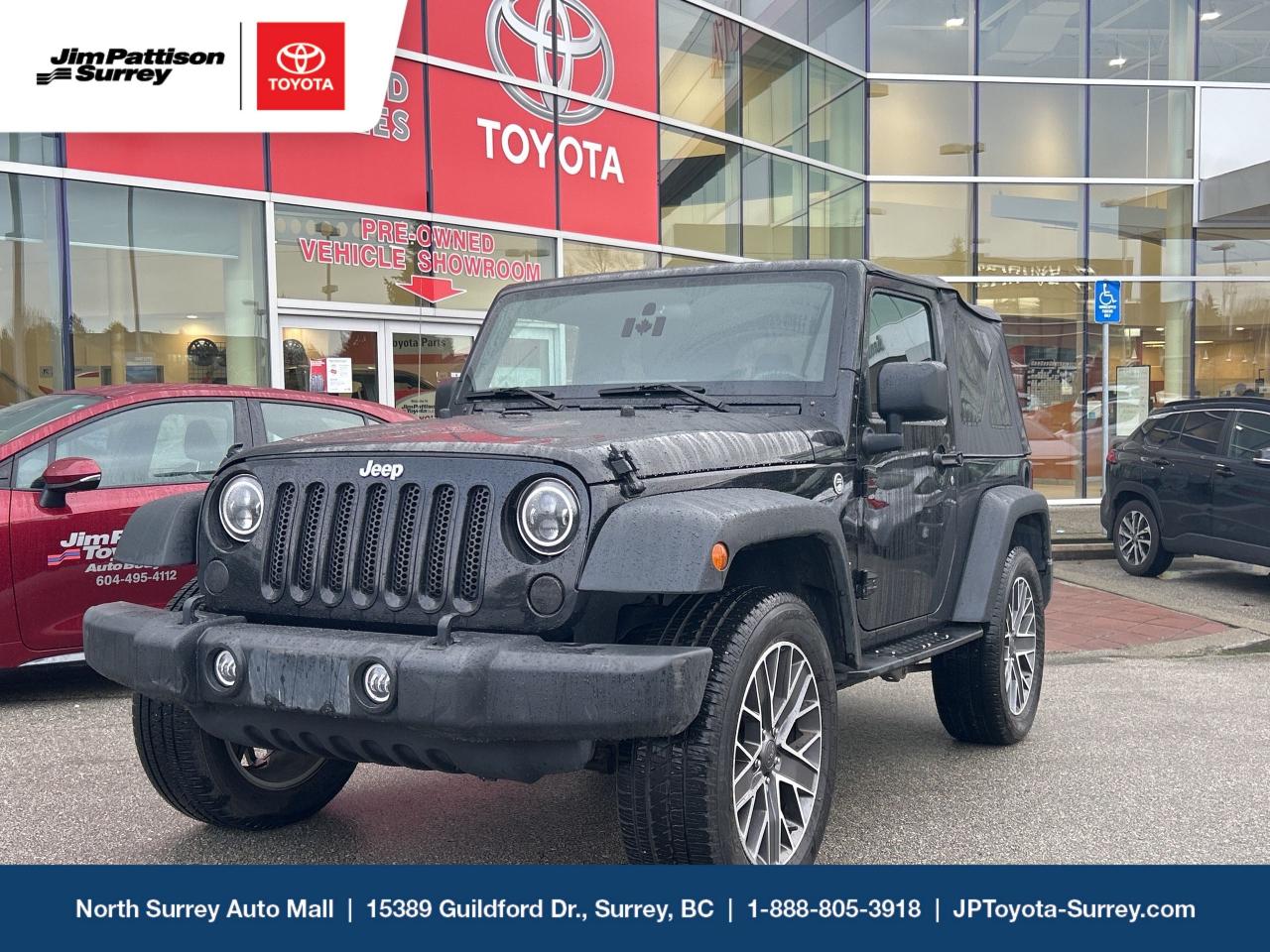 Used 2015 Jeep Wrangler SPORT for sale in Surrey, BC