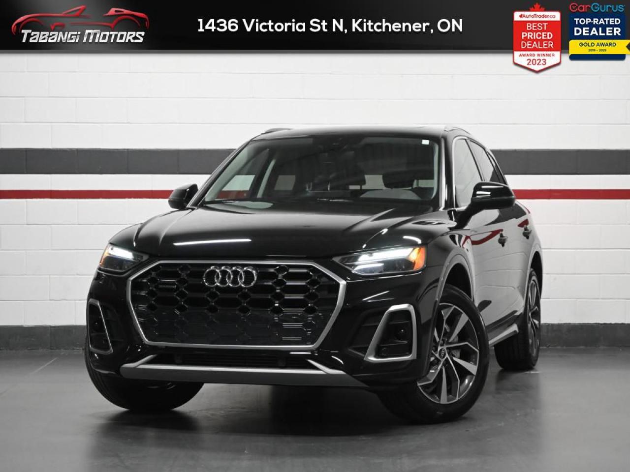 Used 2021 Audi Q5 Progressiv   S-Line No Accident Digital Dash Navigation Panoramic Roof for sale in Mississauga, ON