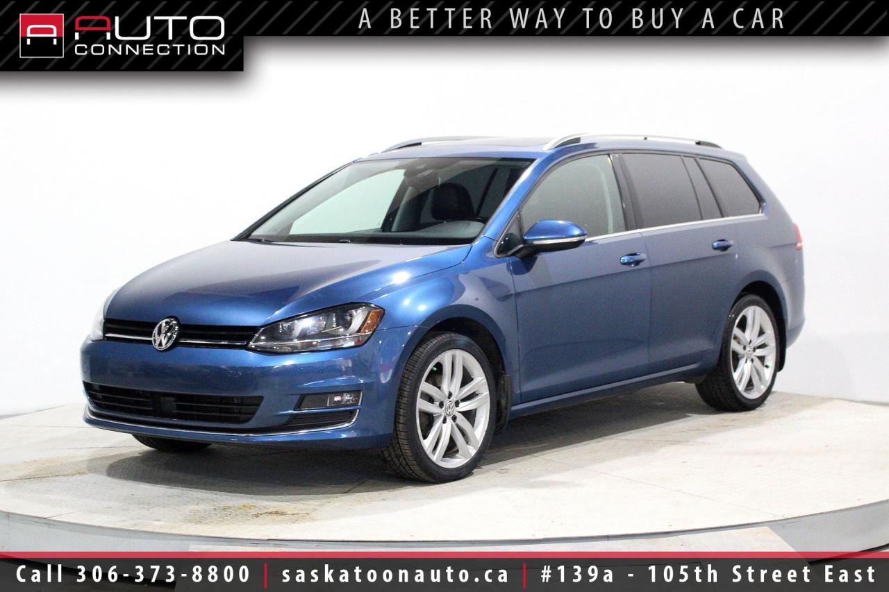 Used 2017 Volkswagen Golf Sportwagen Highline - AWD - LOW KMS - DRIVER ASSIST PKG - CARPLAY - NAVIGATION for sale in Saskatoon, SK