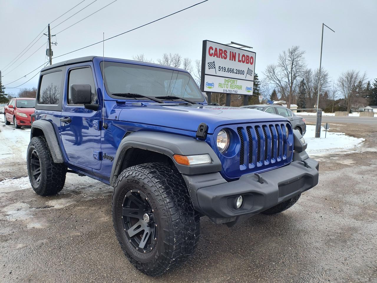 Used 2020 Jeep Wrangler Sport 4x4 - CERTIFIED/CLEAN for sale in Komoka, ON