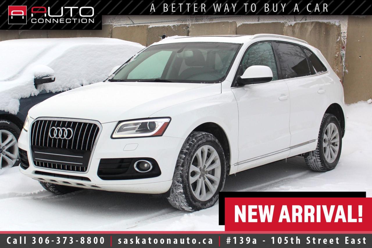 Used 2014 Audi Q5 2.0T Progressiv Quattro - LOW KMS - HEATED SEATS - PANORAMIC MOONROOF - REAR PARK ASSIST for sale in Saskatoon, SK