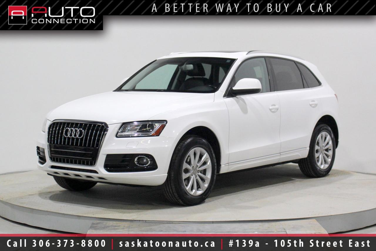 Used 2014 Audi Q5 2.0T Progressiv Quattro - LOW KMS - HEATED SEATS - PANORAMIC MOONROOF - REAR PARK ASSIST for sale in Saskatoon, SK