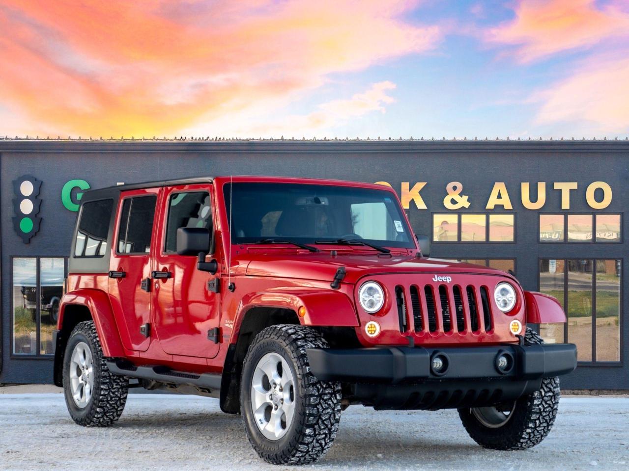 Used 2014 Jeep Wrangler 4WD 4DR SAHARA for sale in Saskatoon, SK