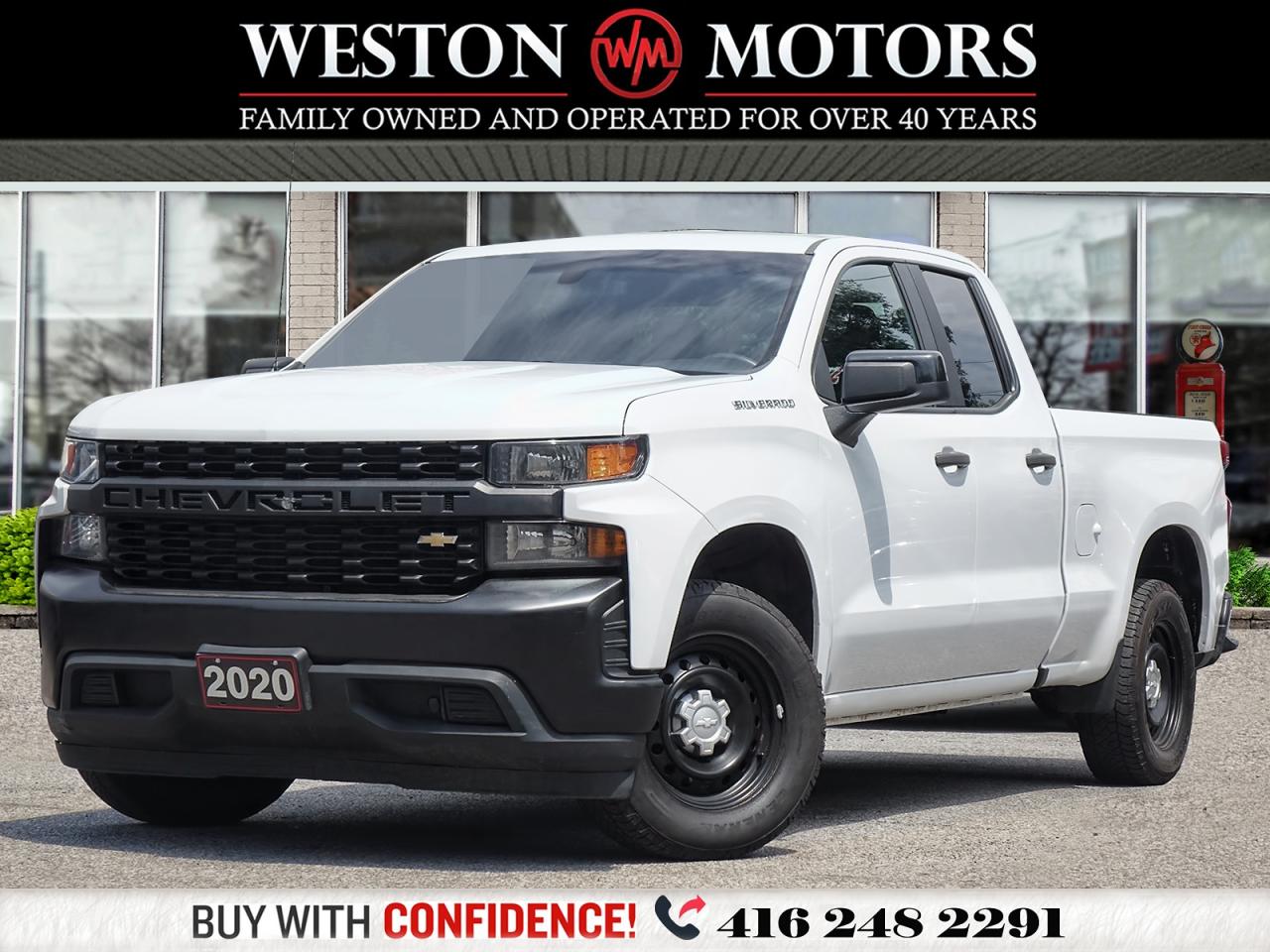 2020 Chevrolet Silverado 1500 4.3L*EXTENDED CAB*ROOF RACK*BOX CAP