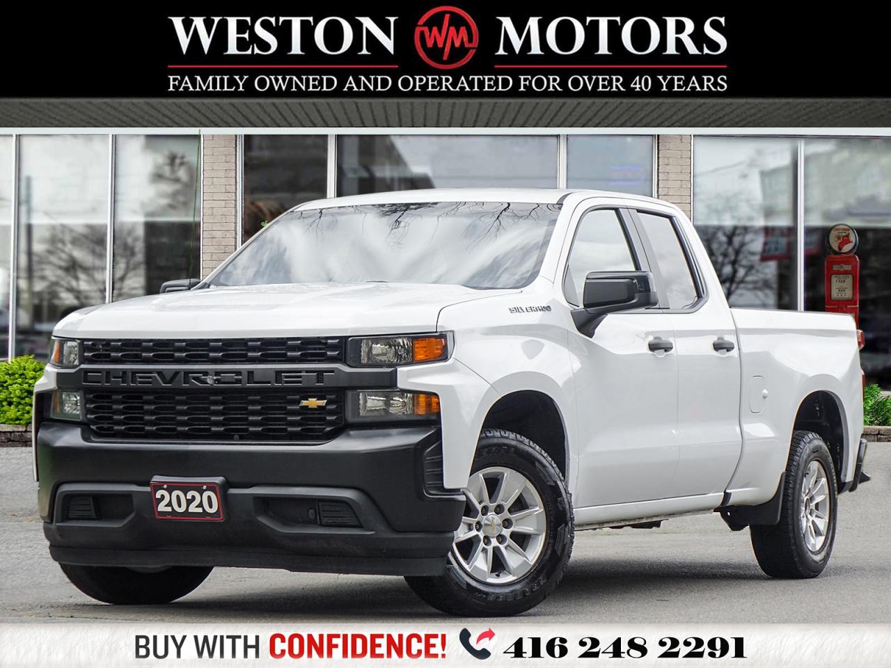 2020 Chevrolet Silverado 1500 4.3L*EXTENDED CAB*ROOF RACK*BOX CAP