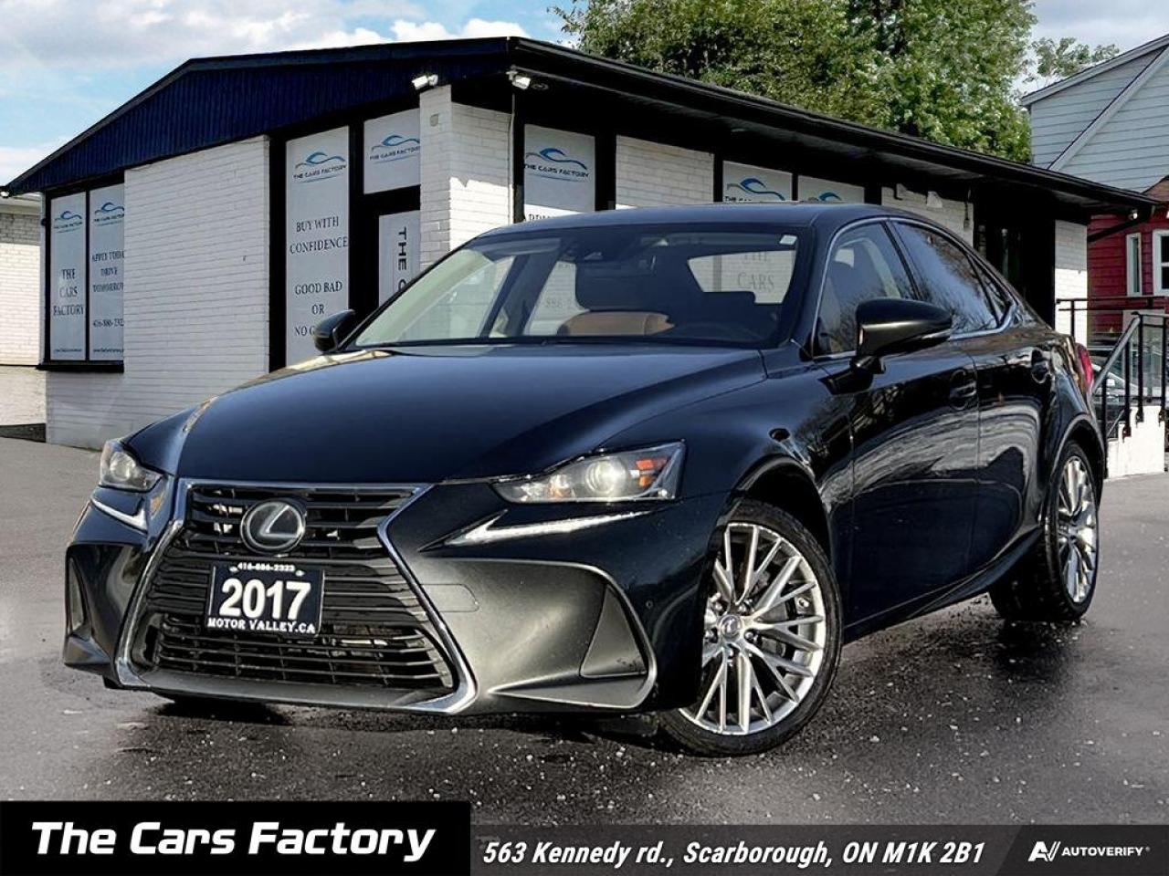 Used 2017 Lexus IS 300 AWD Loaded No Accident! for sale in Scarborough, ON