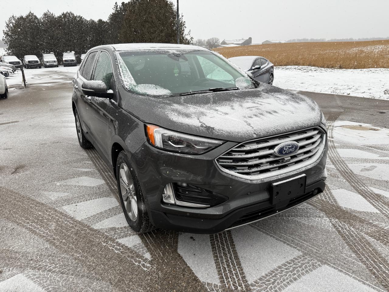 Used 2019 Ford Edge Titanium panoramic roof navigation backup heated seats and steering wheel for sale in Waterloo, ON