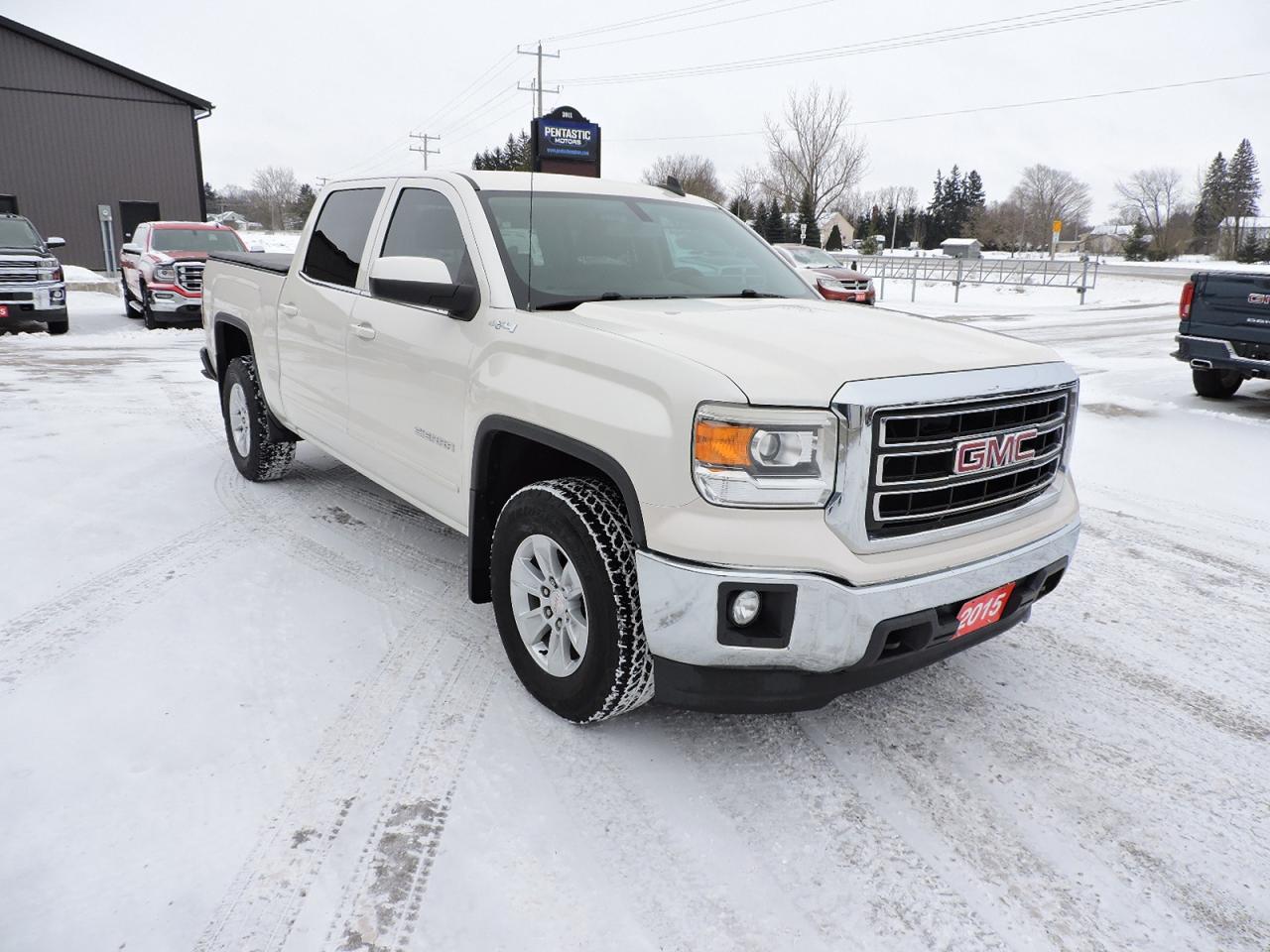 Used 2015 GMC Sierra 1500 SLE Crew Cab 5.3L 4X4 No Rust Only 167000 KMS for sale in Gorrie, ON