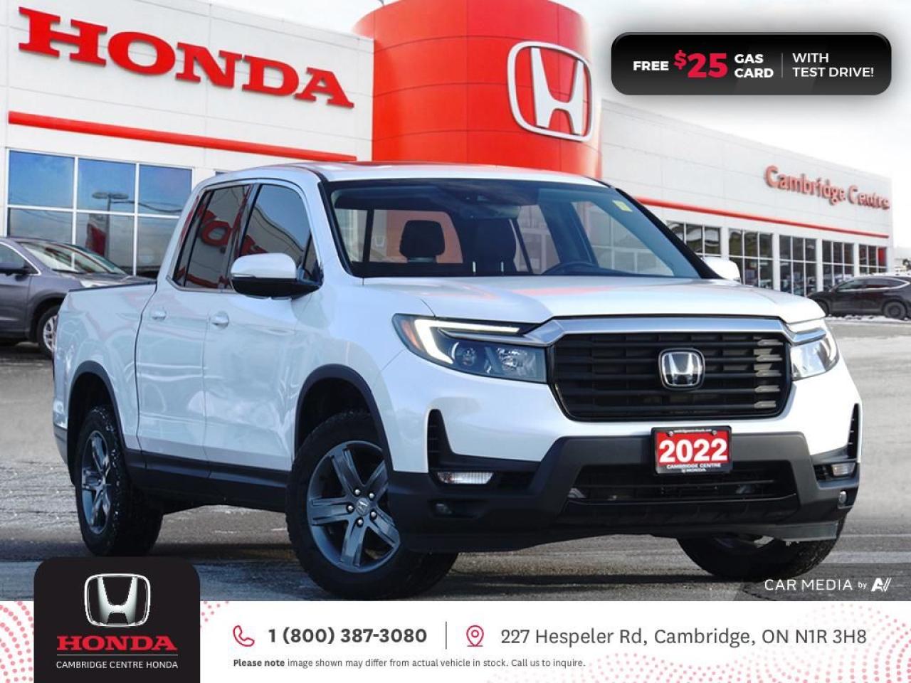 Used 2022 Honda Ridgeline Touring REARVIEW CAMERA | GPS NAVIGATION | HONDA SENSING TECHNOLOGIES for sale in Cambridge, ON