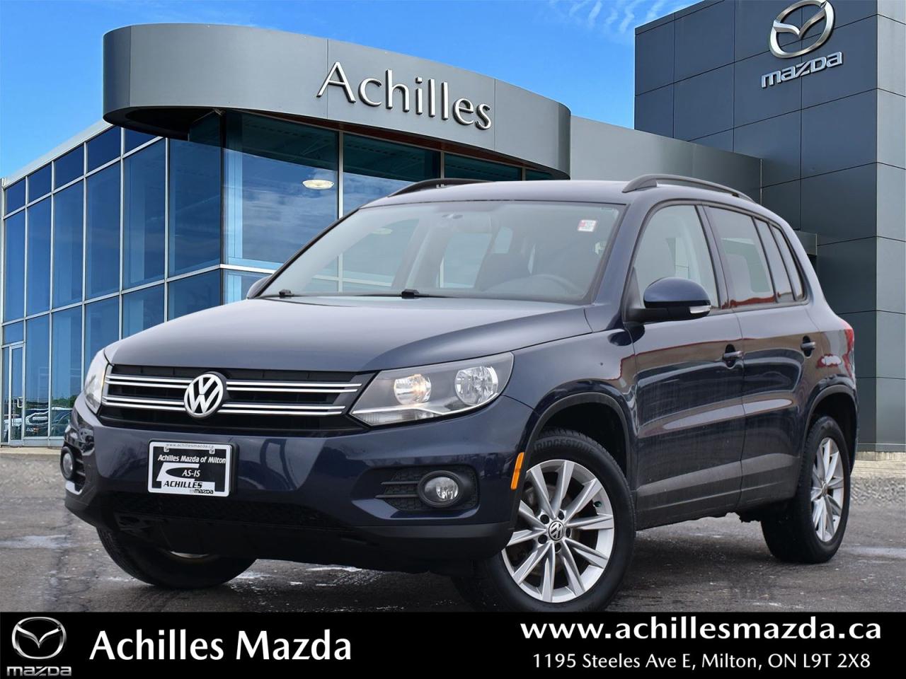 Used 2013 Volkswagen Tiguan 2.0 TSI Trendline *AS-IS*  AWD, Alloys for sale in Milton, ON