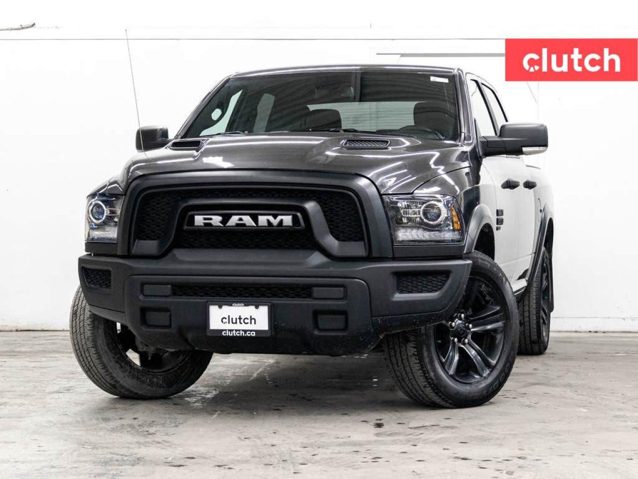 Used 2022 RAM 1500 Classic Warlock Crew Cab 4x4 w/ Uconnect 5, Apple CarPlay & Android Auto, Rearview Camera for sale in Toronto, ON