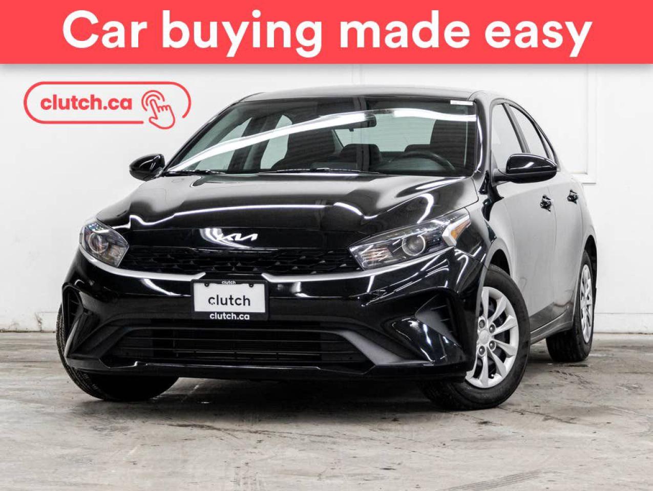 Used 2023 Kia Forte LX w/ Apple CarPlay & Android Auto, Heated Front Seats, Rearview Camera for sale in Toronto, ON