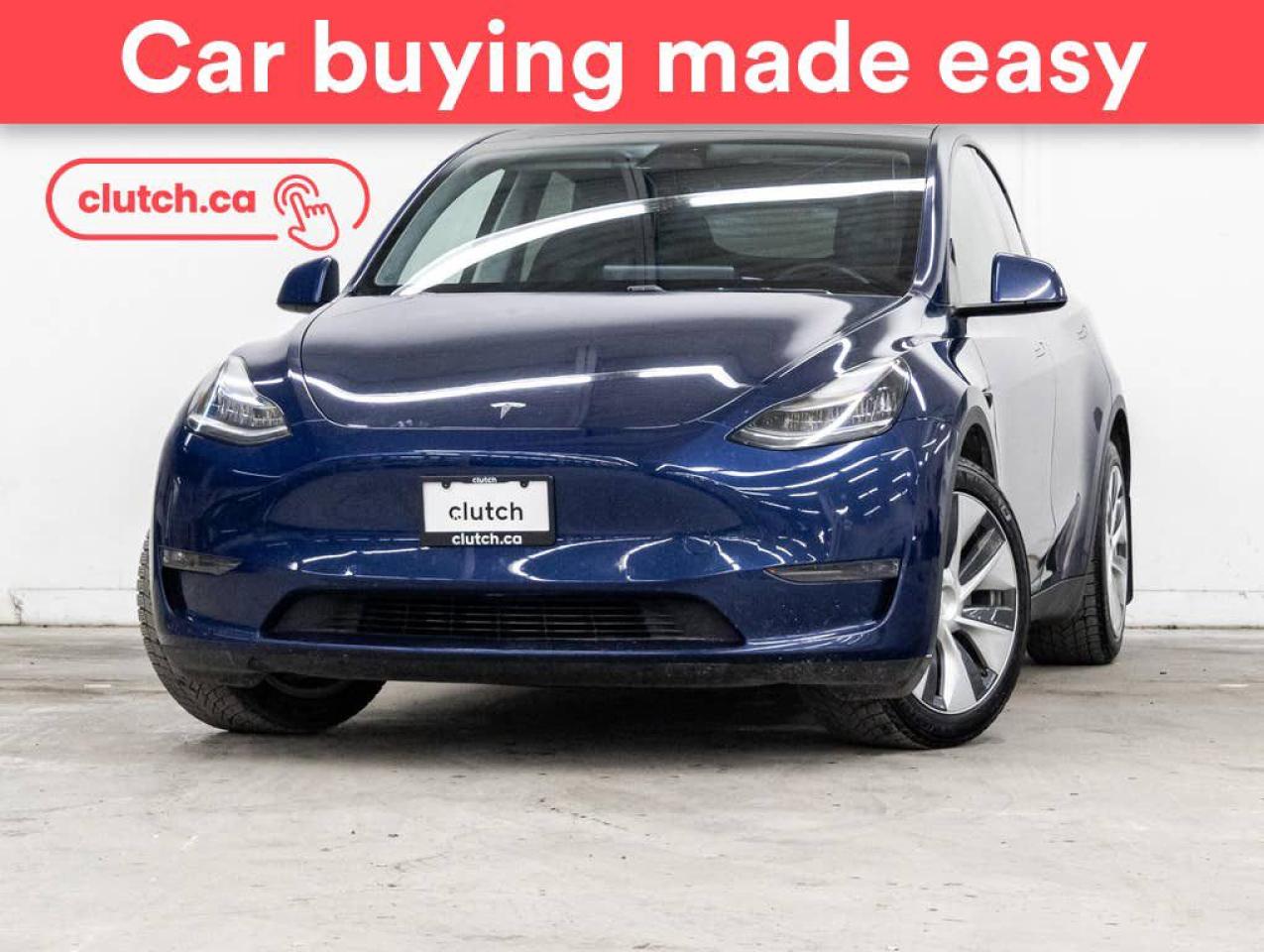 Used 2021 Tesla Model Y Long Range AWD w/ Autopilot, Nav, Glass Roof for sale in Toronto, ON