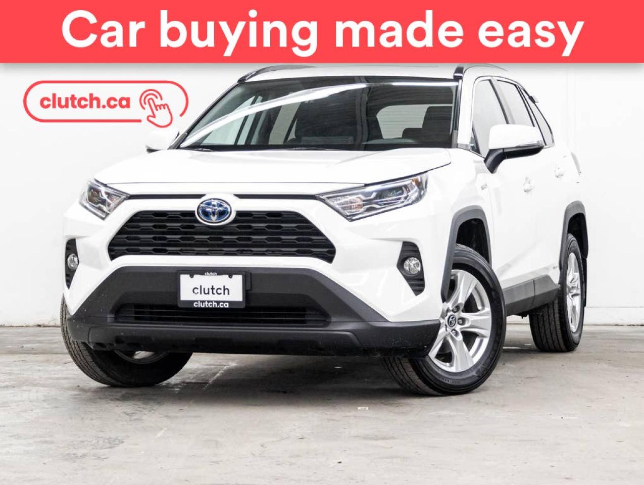 Used 2020 Toyota RAV4 Hybrid XLE AWD w/ Apple CarPlay & Android Auto, Heated Steering Wheel, Heated Front Seats for sale in Toronto, ON