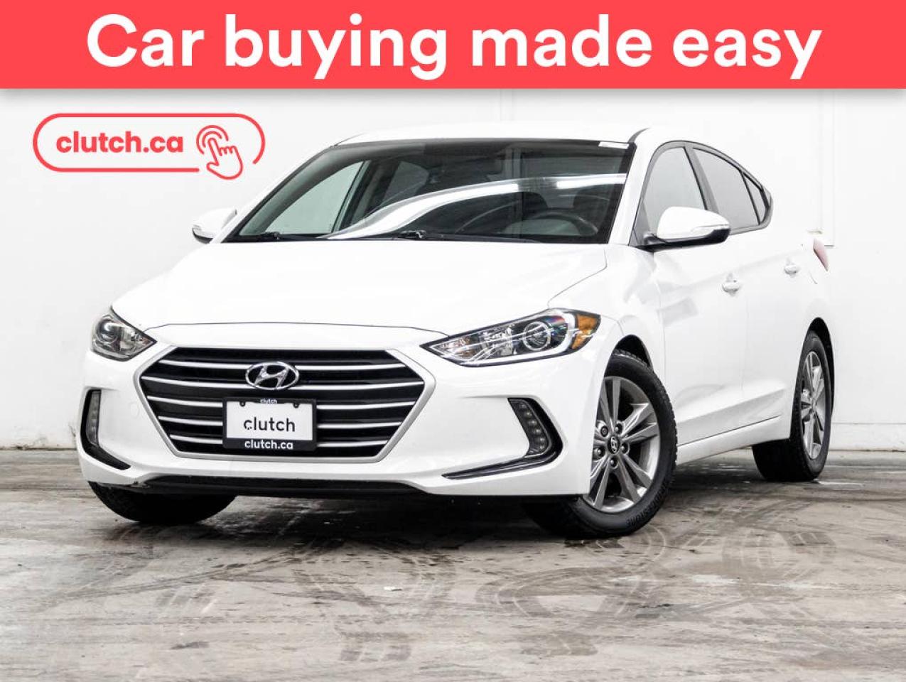 Used 2017 Hyundai Elantra GL w/ Apple CarPlay & Android Auto, A/C, Rearview Cam for sale in Toronto, ON