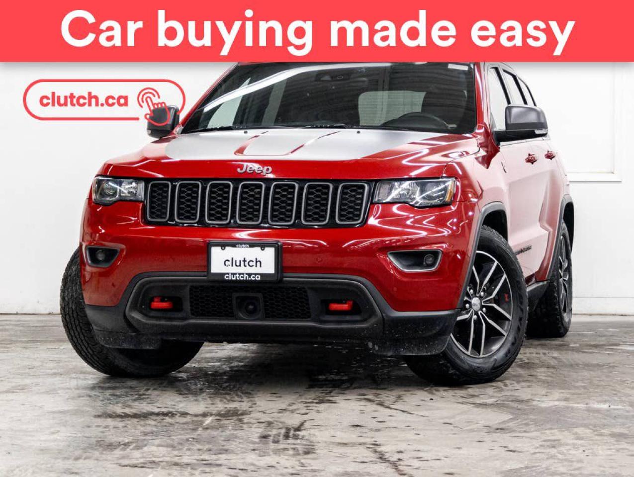 Used 2017 Jeep Grand Cherokee Trailhawk 4WD w/ Heated Steering Wheel, Heated Front Seats, Rearview Camera for sale in Toronto, ON