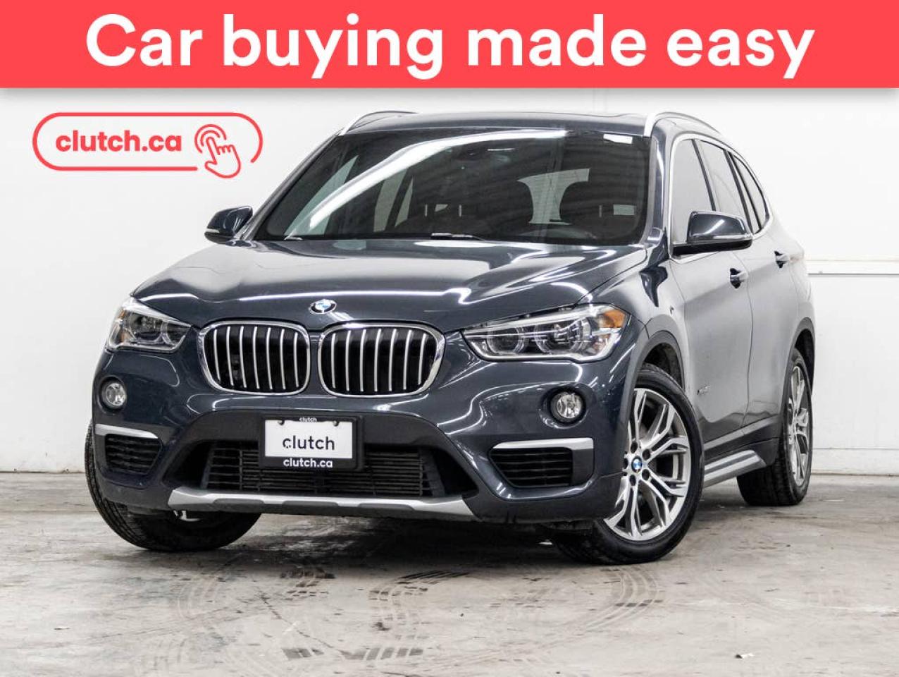 Used 2017 BMW X1 xDrive28i w/ Heated Steering Wheel, Heated Front Seats, Rearview Camera for sale in Toronto, ON