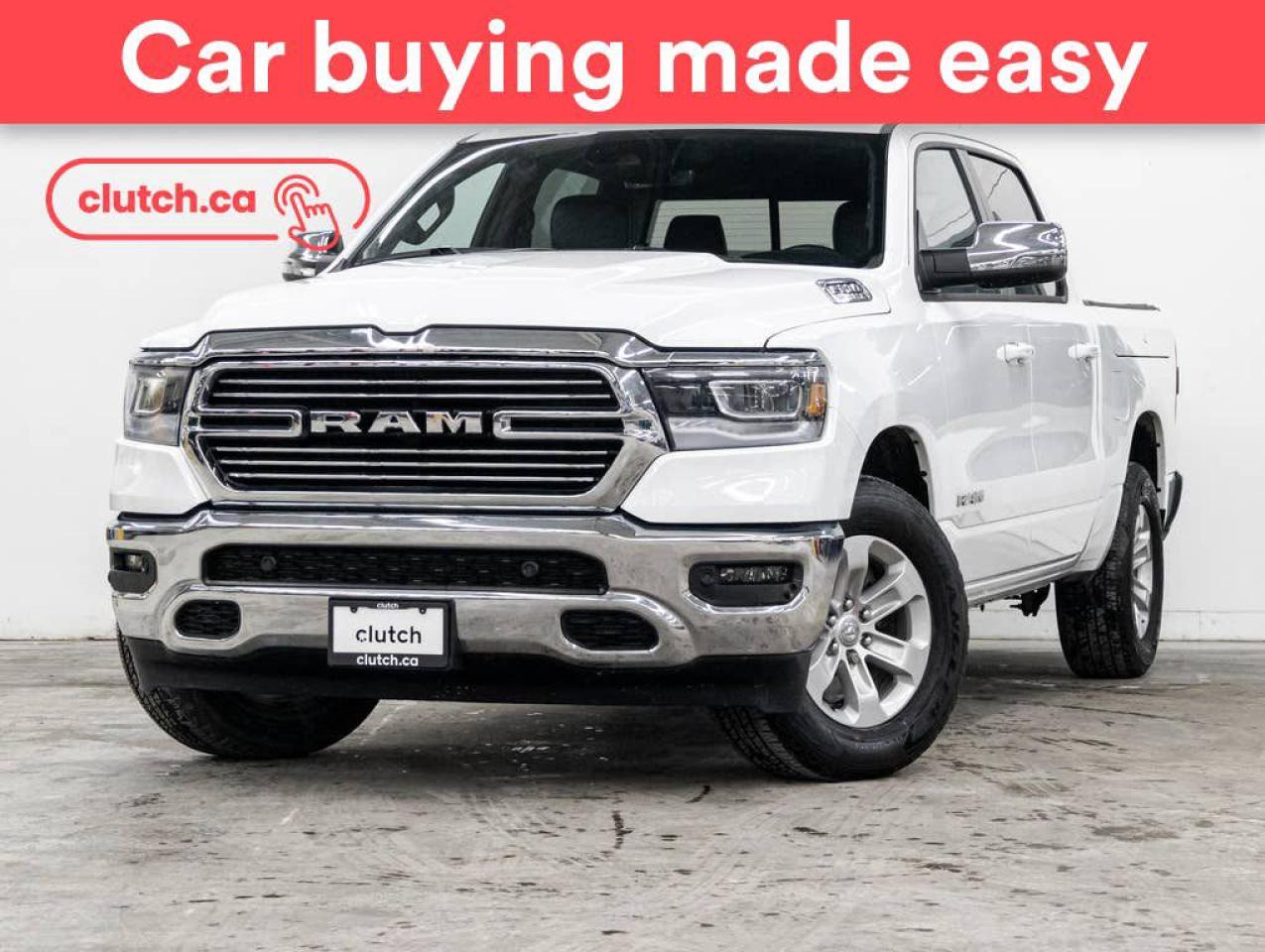 Used 2023 RAM 1500 Laramie Crew Cab 4X4 w/ Apple CarPlay & Android Auto, Heated Steering Wheel, Heated Front Seats for sale in Toronto, ON