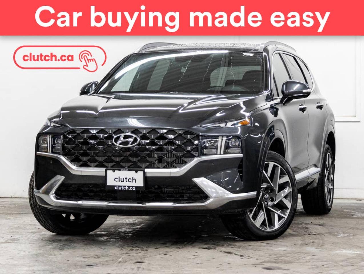 Used 2023 Hyundai Santa Fe Ultimate Calligraphy AWD w/ Apple CarPlay & Android Auto, Heated Steering Wheel, Heated Front Seats for sale in Toronto, ON