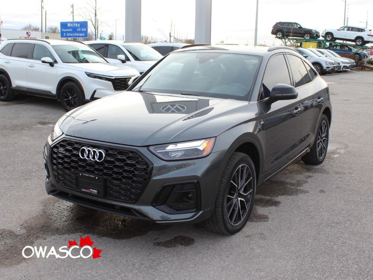 Used 2022 Audi Q5 Sportback 2.0L Progressiv! Great kms! Certified! for sale in Whitby, ON