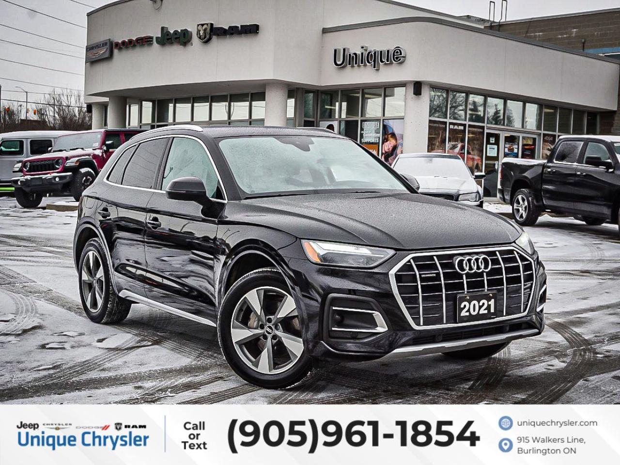 Used 2021 Audi Q5 Komfort 45 TFSI quattro for sale in Burlington, ON