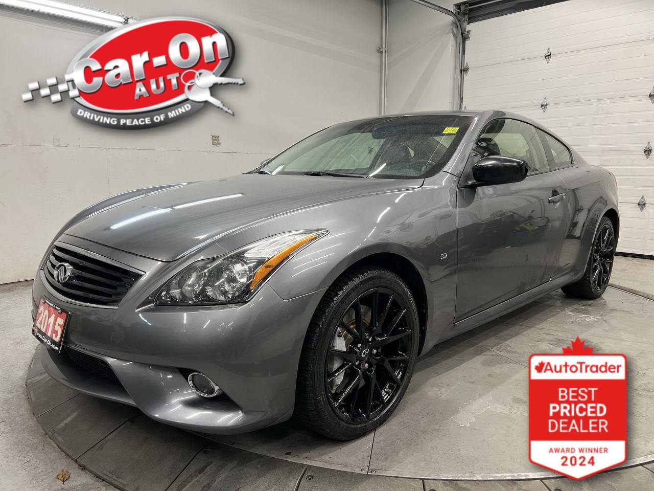 Used 2015 Infiniti Q60 AWD | FULLY LOADED |330HP |LOW KMS! |ADAPT. CRUISE for sale in Ottawa, ON