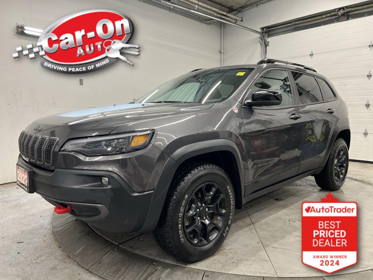 Used 2022 Jeep Cherokee TRAILHAWK 4x4 | 3.2L V6 | LEATHER | REMOTE START for sale in Ottawa, ON